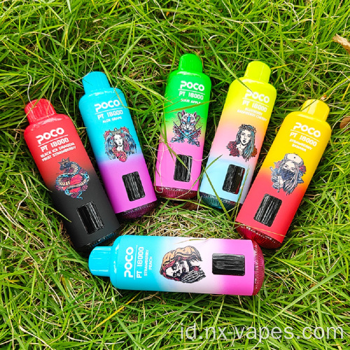 DisposablePoco pt 18000 puff vape grosir